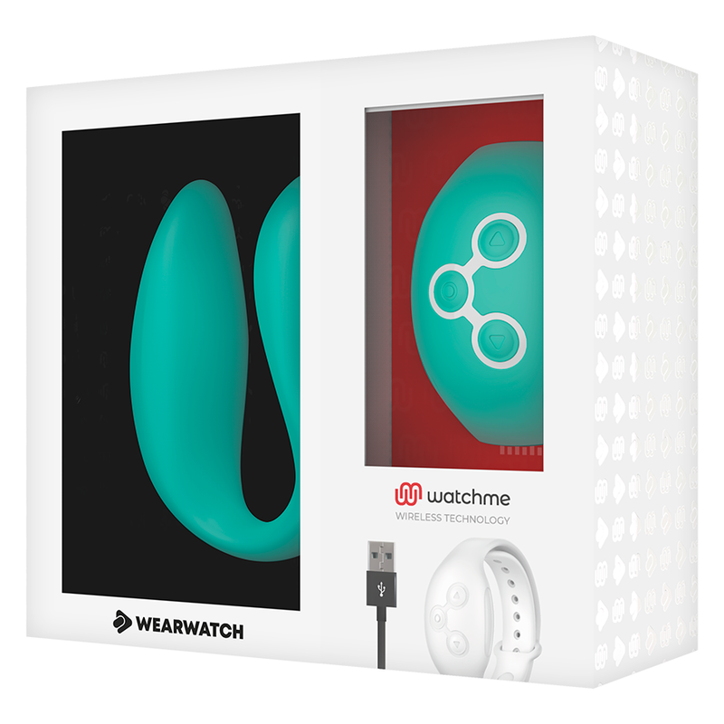 WEARWATCH - DUAL TECHNOLOGY WATCHME LIGHT GREEN VIBRATOR WEARWATCH