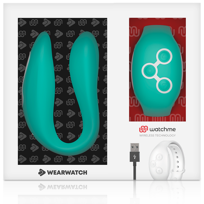 WEARWATCH - DUAL TECHNOLOGY WATCHME LIGHT GREEN VIBRATOR WEARWATCH