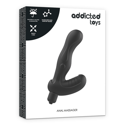 ADDICTED TOYS - P-SPOT VIBE SILICONE PROSTATE ANAL STIMULATOR - ToysByMonk