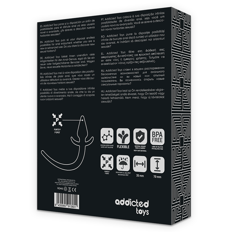 ADDICTED TOYS - PUPPY PLUG ANAL SILICONE ADDICTED TOYS