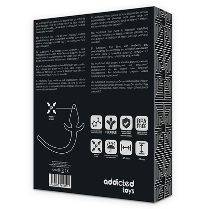 ADDICTED TOYS - PUPPY PLUG ANAL SILICONE ADDICTED TOYS